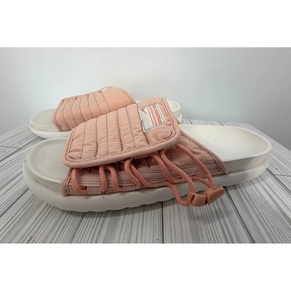 Nike Asuna 2 Slide Sandals Madder Root Coral Chalk Pink Women DX6067-800